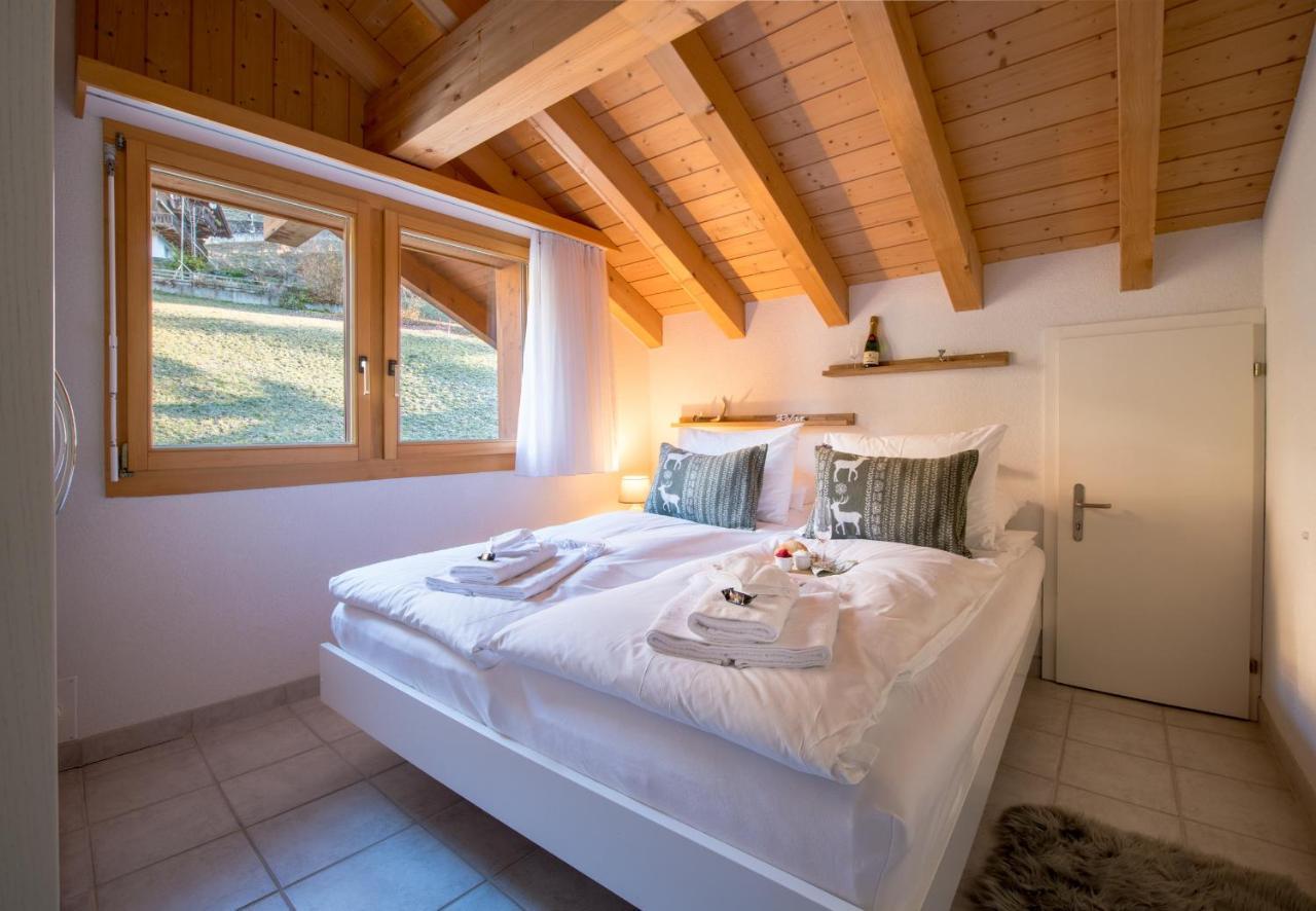 Chalet Rose Penthouse Wengen Buitenkant foto