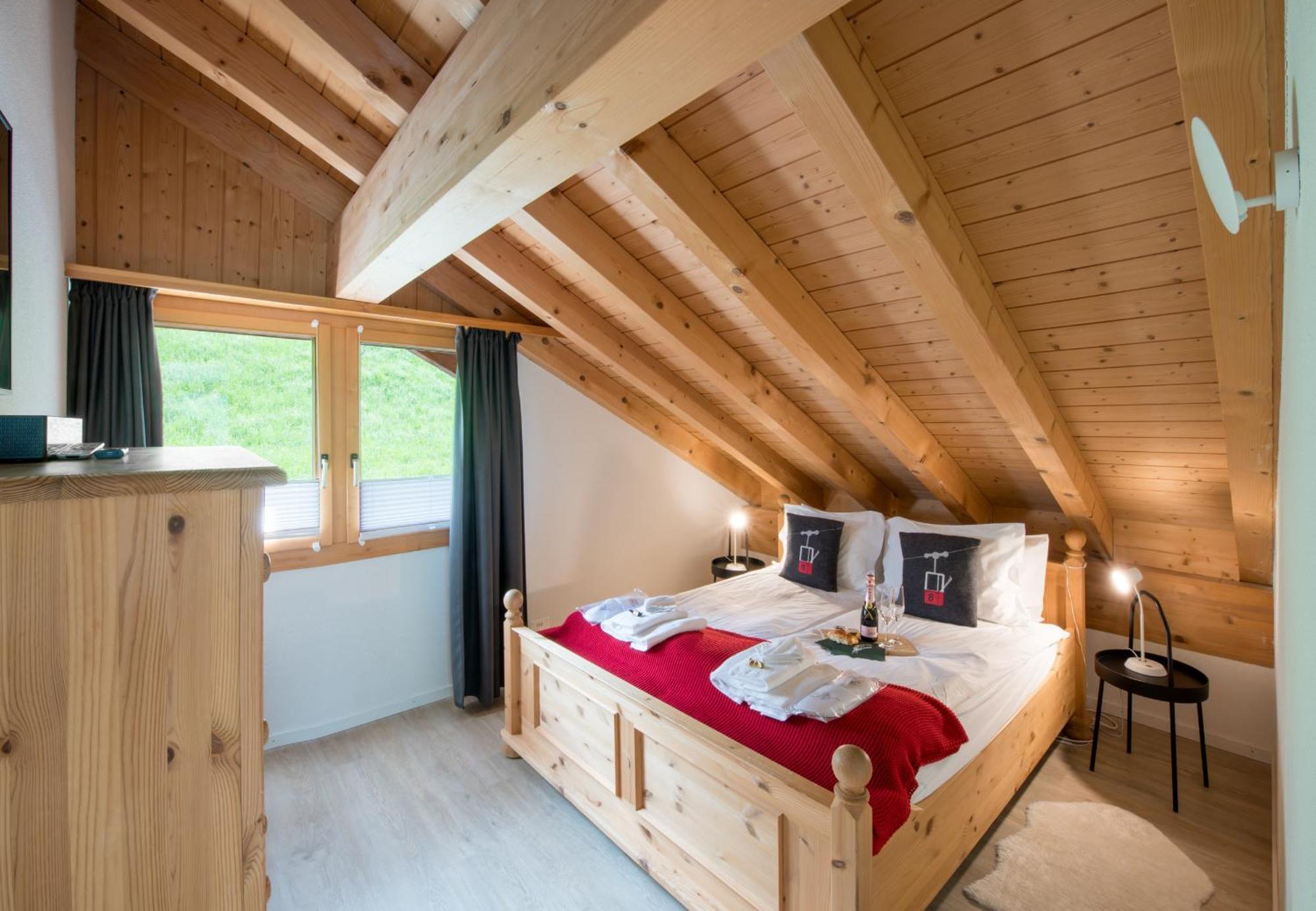 Chalet Rose Penthouse Wengen Buitenkant foto