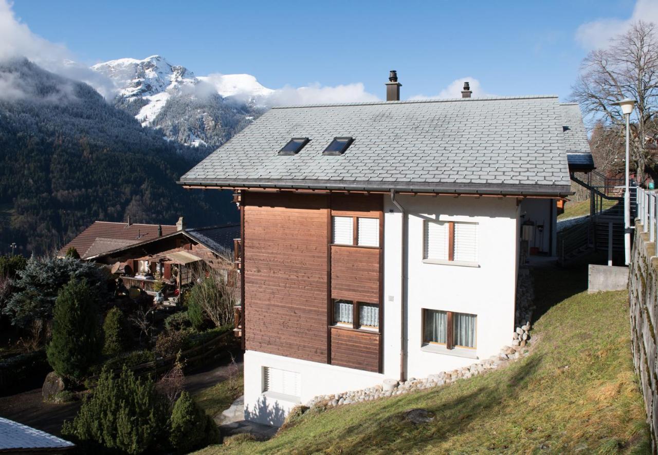 Chalet Rose Penthouse Wengen Buitenkant foto