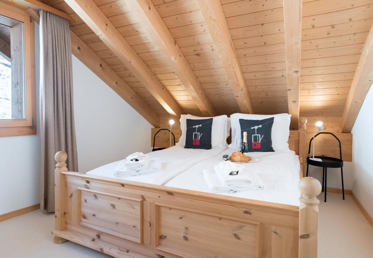 Chalet Rose Penthouse Wengen Buitenkant foto
