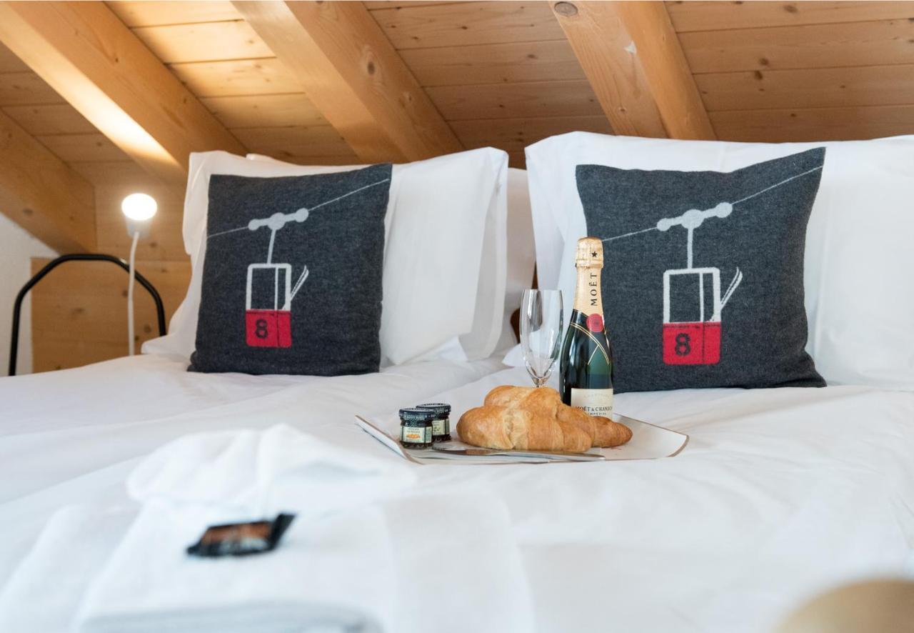 Chalet Rose Penthouse Wengen Buitenkant foto